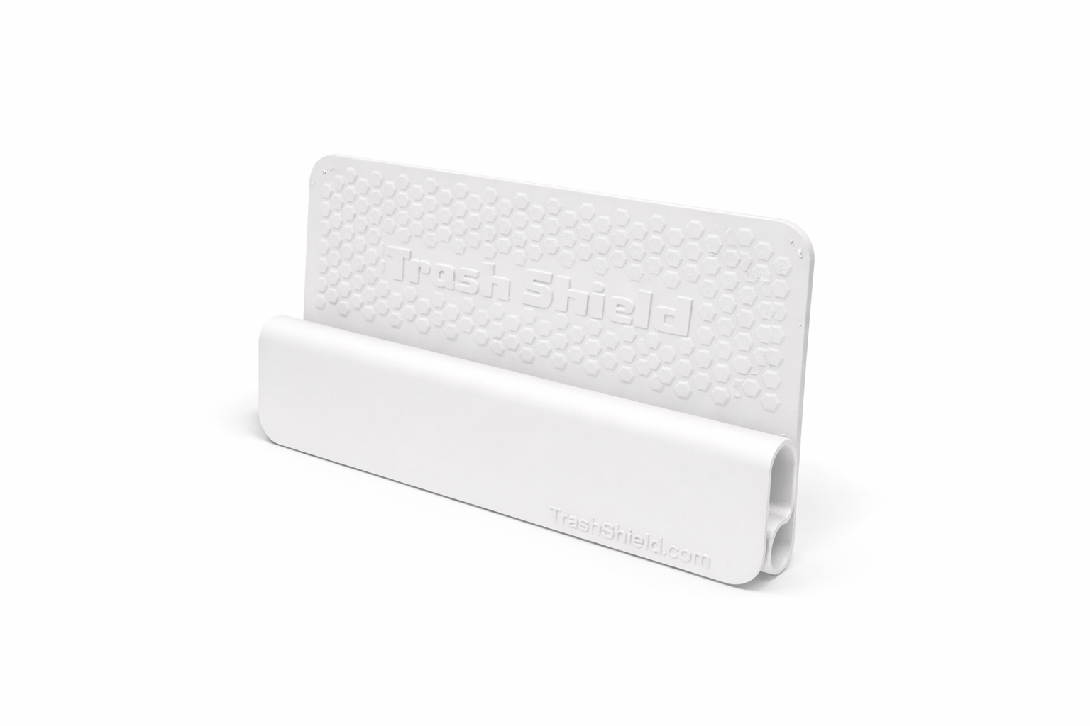 Trash Shield Medium in White